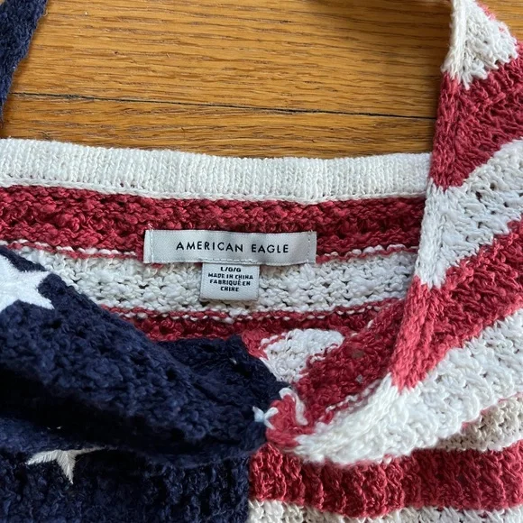 AMERICAN EAGLE Patriotic Halter - Picture 2 of 5